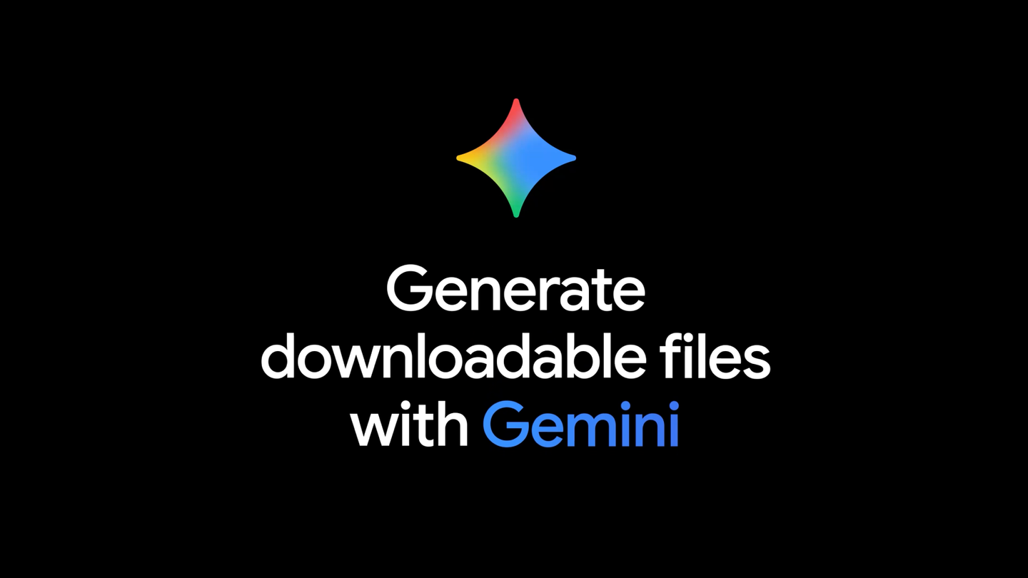 Gemini 채팅창에서 PDF·Word·Excel 파일을 바로 뽑을 수 있어