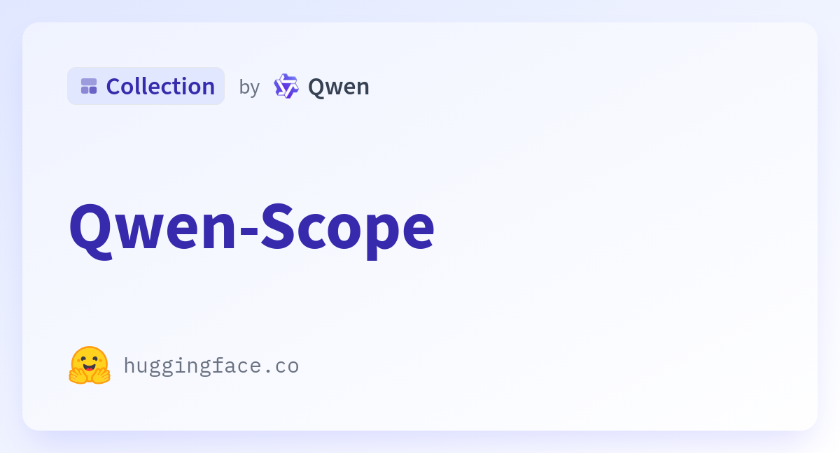 Qwen-Scope 공개: Qwen 3.5 모델 내부를 들여다보는 SAE 도구