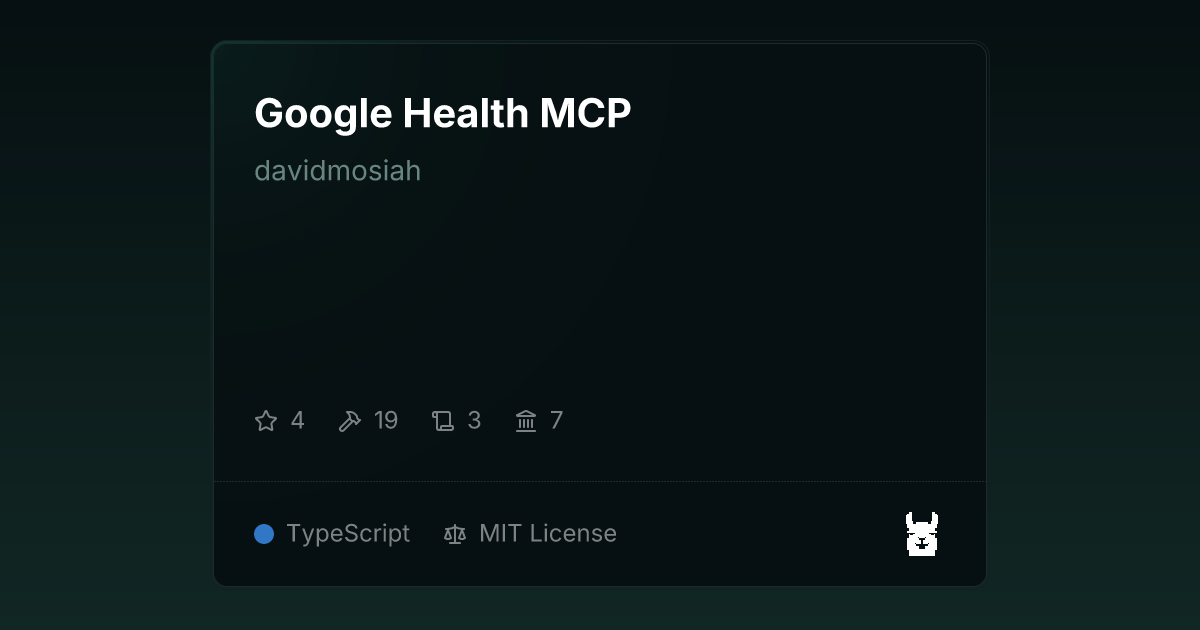 Google Health MCP — Claude에 건강 데이터를 직접 연결하는 MCP 서버