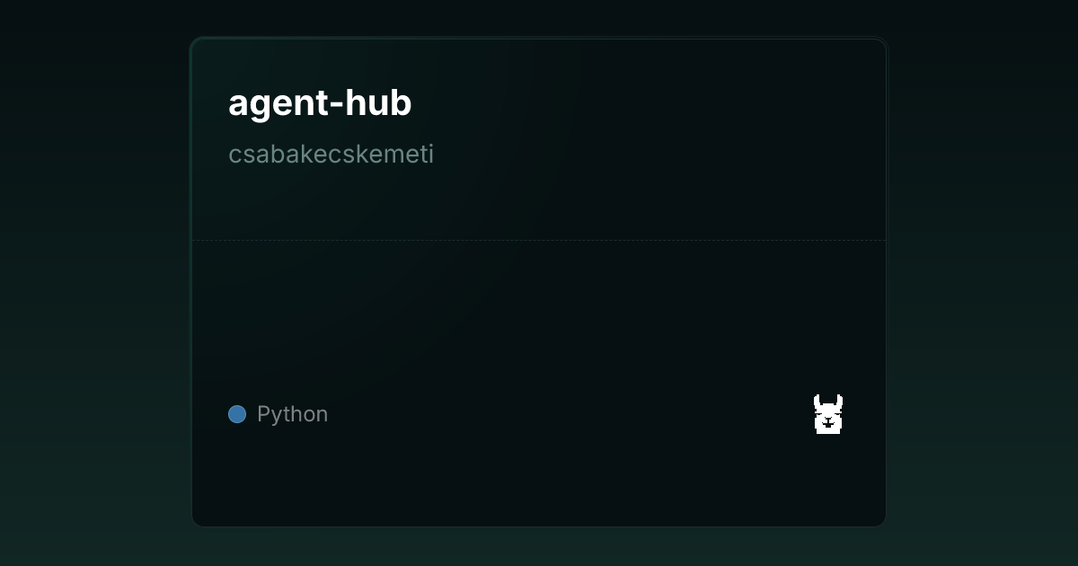 Claude Code 여러 인스턴스가 서로 대화한다 — agent-hub MCP 공개
