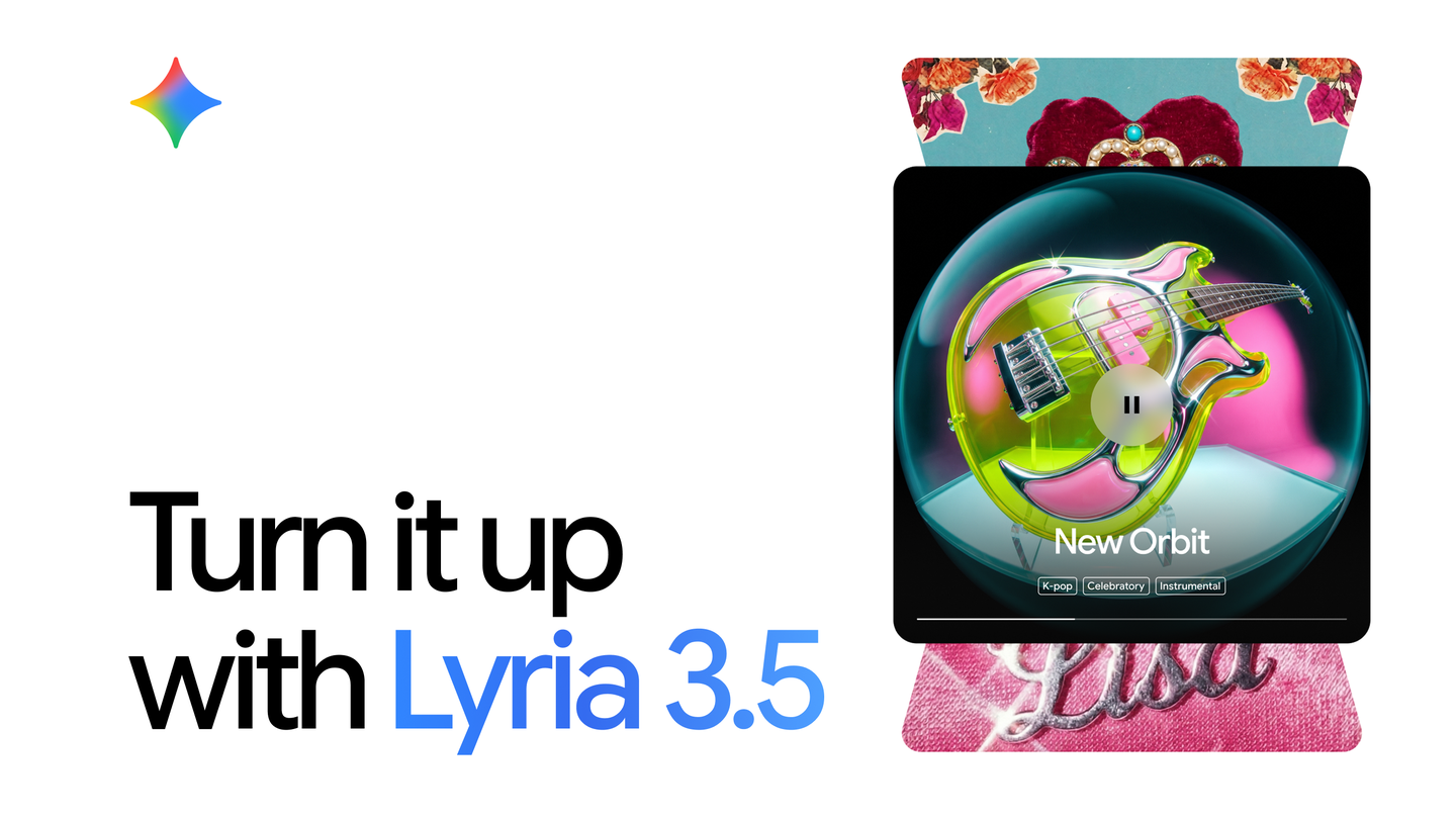 Google, Lyria 3.5를 Gemini API에 풀었어 — 곡당 $0.08에 무료 티어 없어